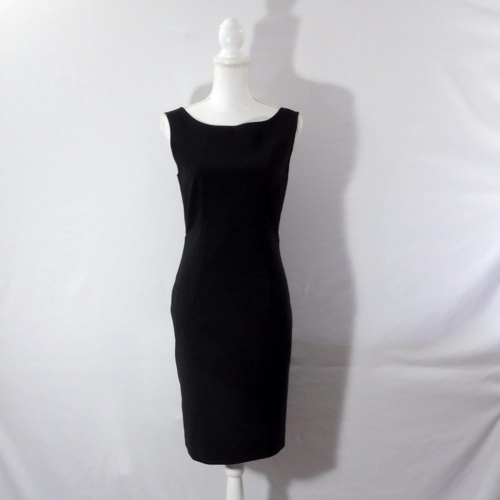 Prada Black Sheath Dress Size 44